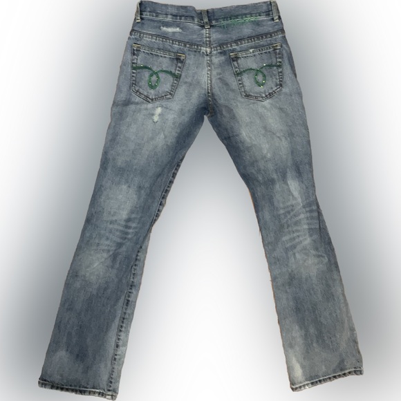 y2k low-rise flared jeans - Picture 5 of 7